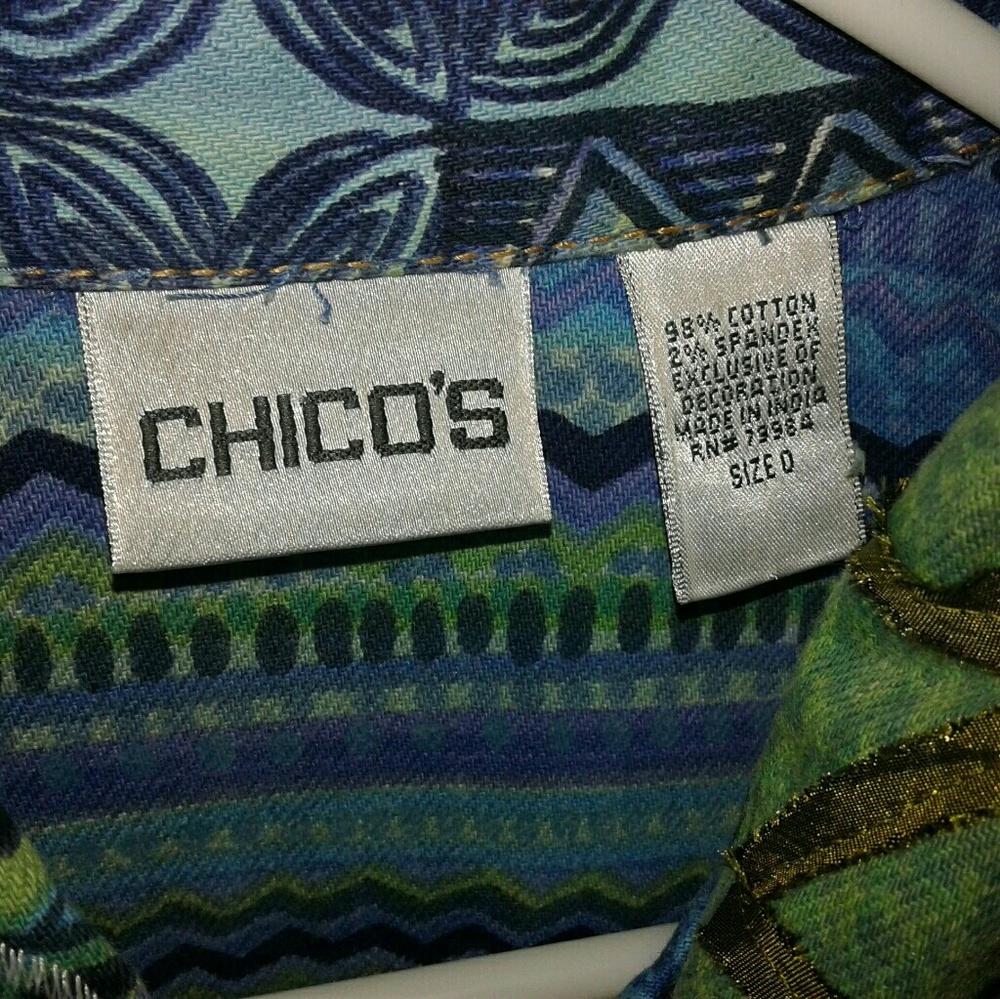 Embroidered Denim Jacket - Picture 7 of 7